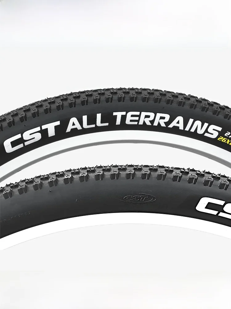 

CST Mountain Bike Tires 26 Inch Wide Street Bike Outer Tires Climbing Tires Bicycle Accories Steel Wire Installation