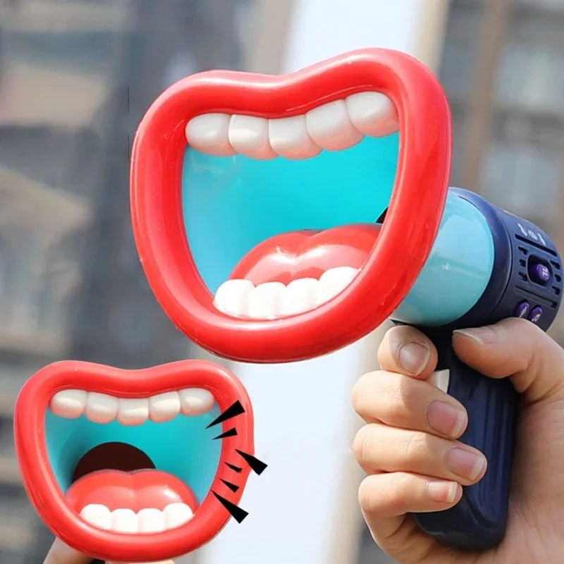 Funny Voice Changer Modifiers Toy Party Favors Novelty Children Birthday Gifts Voice Changer Spoof Microphone Megaphone