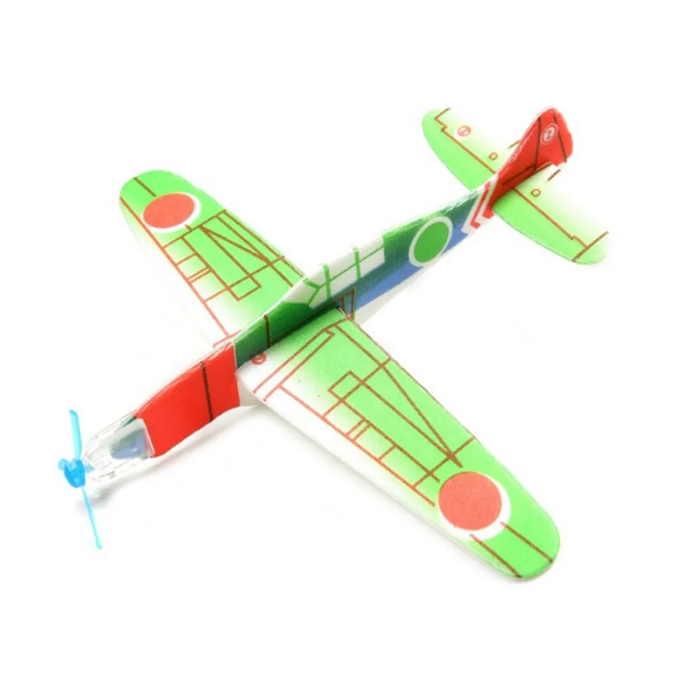 

20Pcs Hand-Thrown Glider Airplane DIY Flying Plane for Outdoor Kids Flying Motor Skill Gift