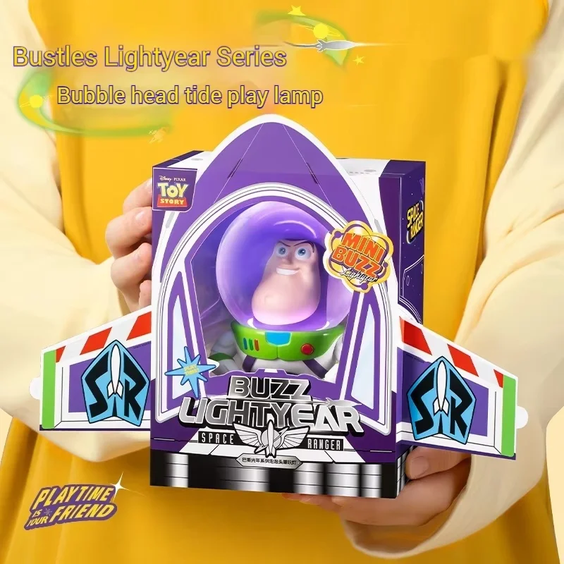 

Toy Story Buzz Lightyear Bubble Headband Light Toy Desktop Display Model Birthday Gift Girl Valentine's Day Gift for Boyfriend