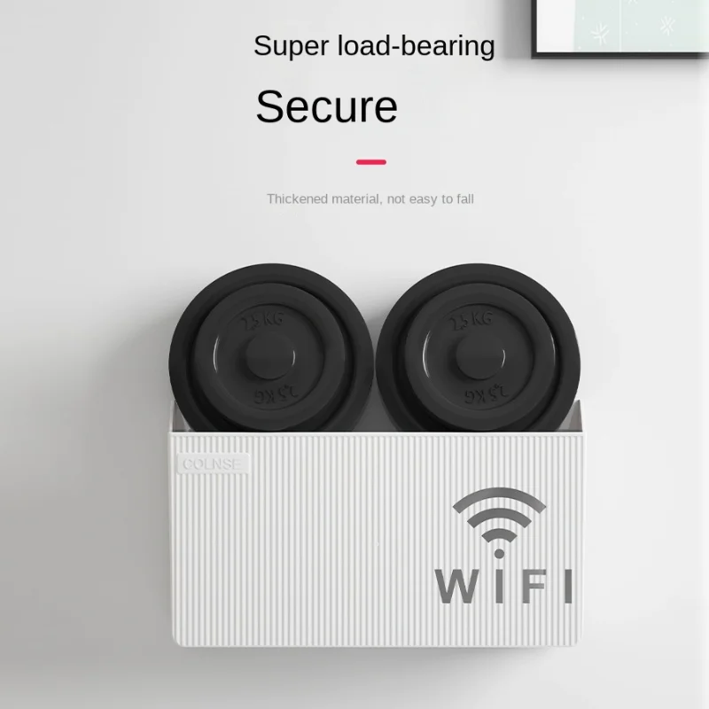 Router Storage Rack WIFI Storage Box Cable Socket Cover Box Desktop Data Cable Storage Box TV Set-top Storage Box