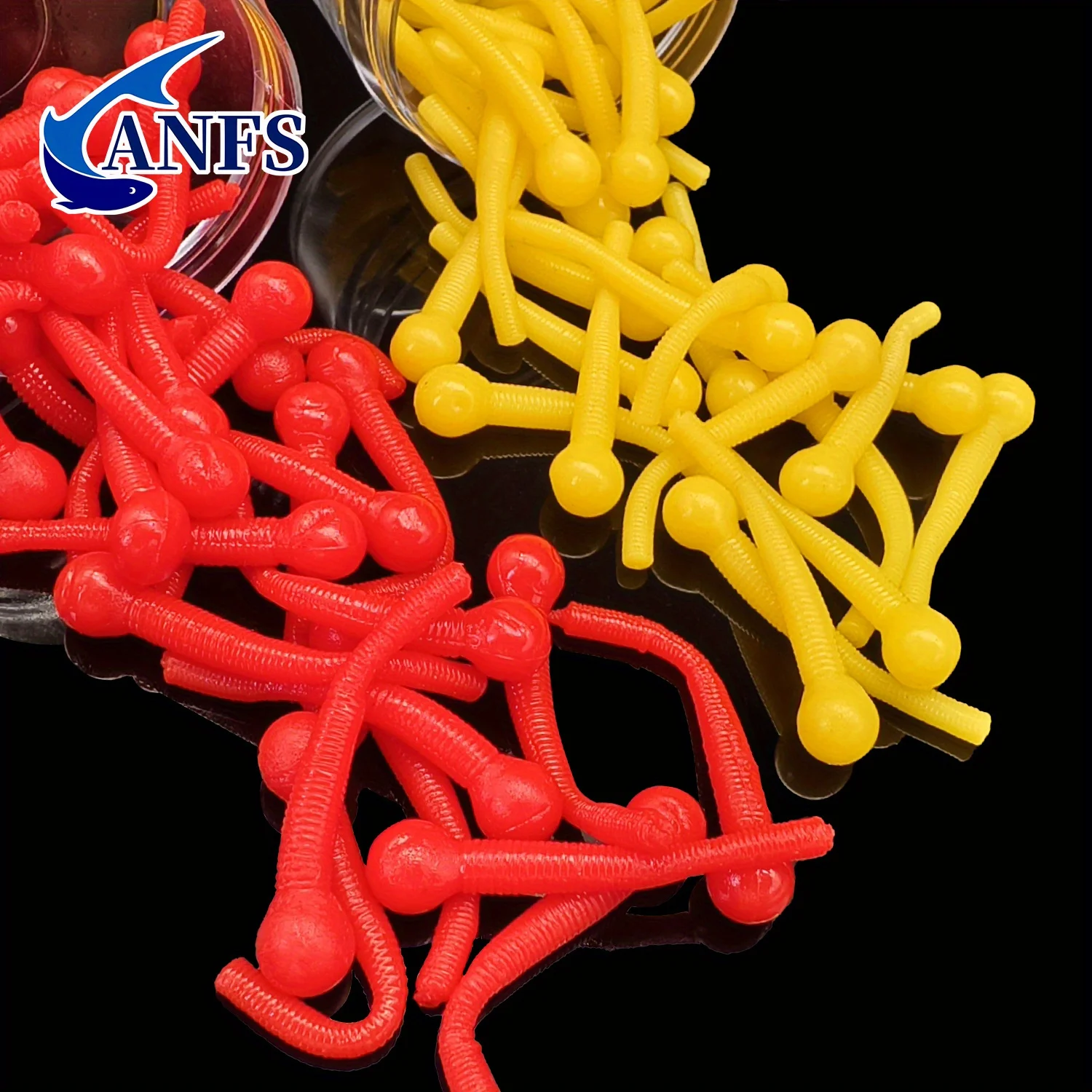 ANFS 30pcs Soft Fishing Lure Floating Water Artificial Baits For Freshwater and Saltwater