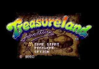 Treasure Land-16 bit MD Game Card, Sega MegaDrive, Genesis Consoles