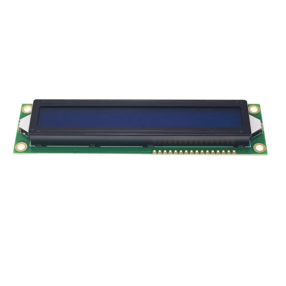 1601 Large Character LCD Display 16PIN Blue Screen Touch Digital Controller For Industrial Traffic Instrument Electronic Compone