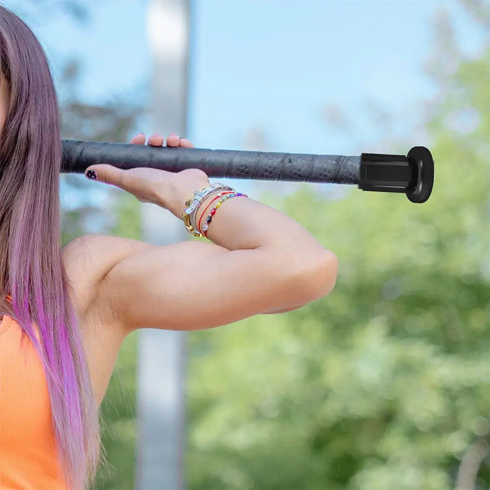 

2Pcs Hockey End Cover Protector Strong ABS Construction Prevents Deformation Fits Standard Hockey Rods Secure Fit Enhanced