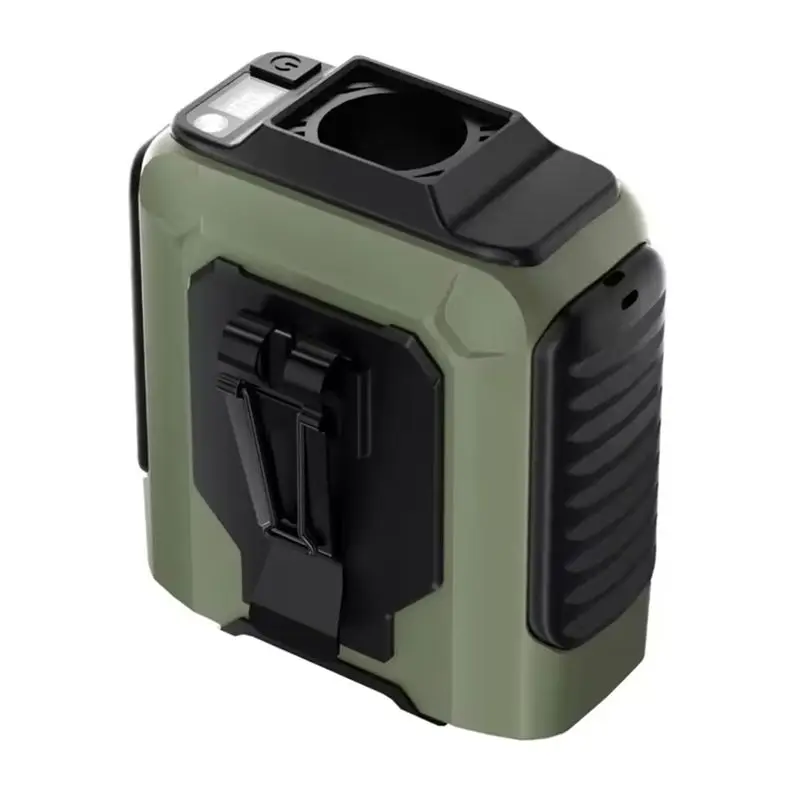 

Инновационный портативный вентилятор с креплением на шею и пояс с функцией Power Bank и LED-подсветкой - идеально подходит для активного отдыха на природе