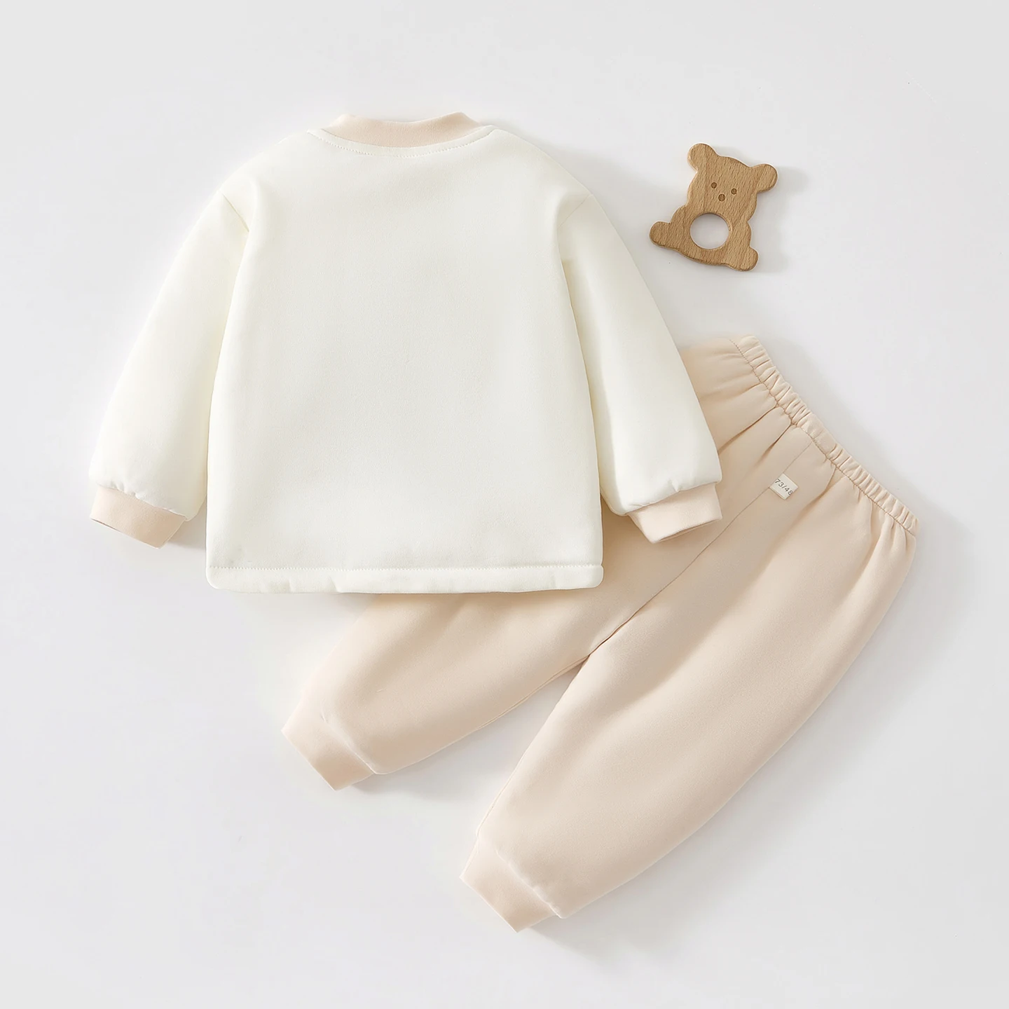 ملابس أطفال، ملابس قطنية للخريف والشتاء، أطقم أطفال متعددة الاستخدامات، ملابس حميمية حرارية للأطفال، ملابس قطنية شتوية مقسمة، بيجامات