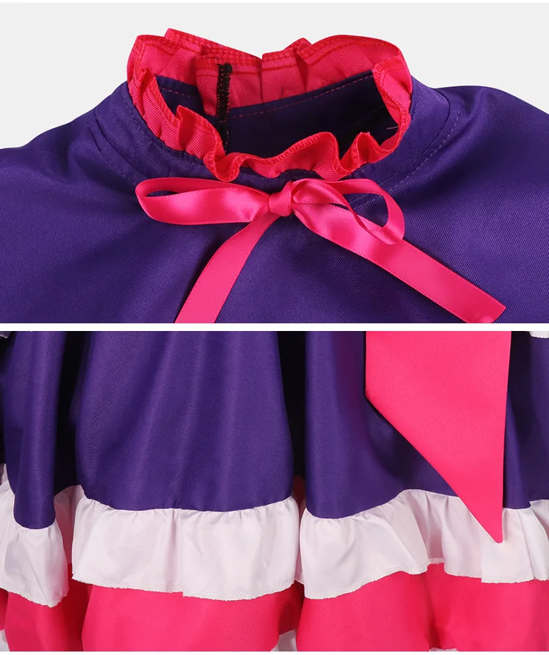 القوطية لوليتا فستان طويل خمر تأثيري Ovr Rlord Shalltear الزي للنساء هالوين أنيمي الزي عالية الجودة حفلة لوليتا