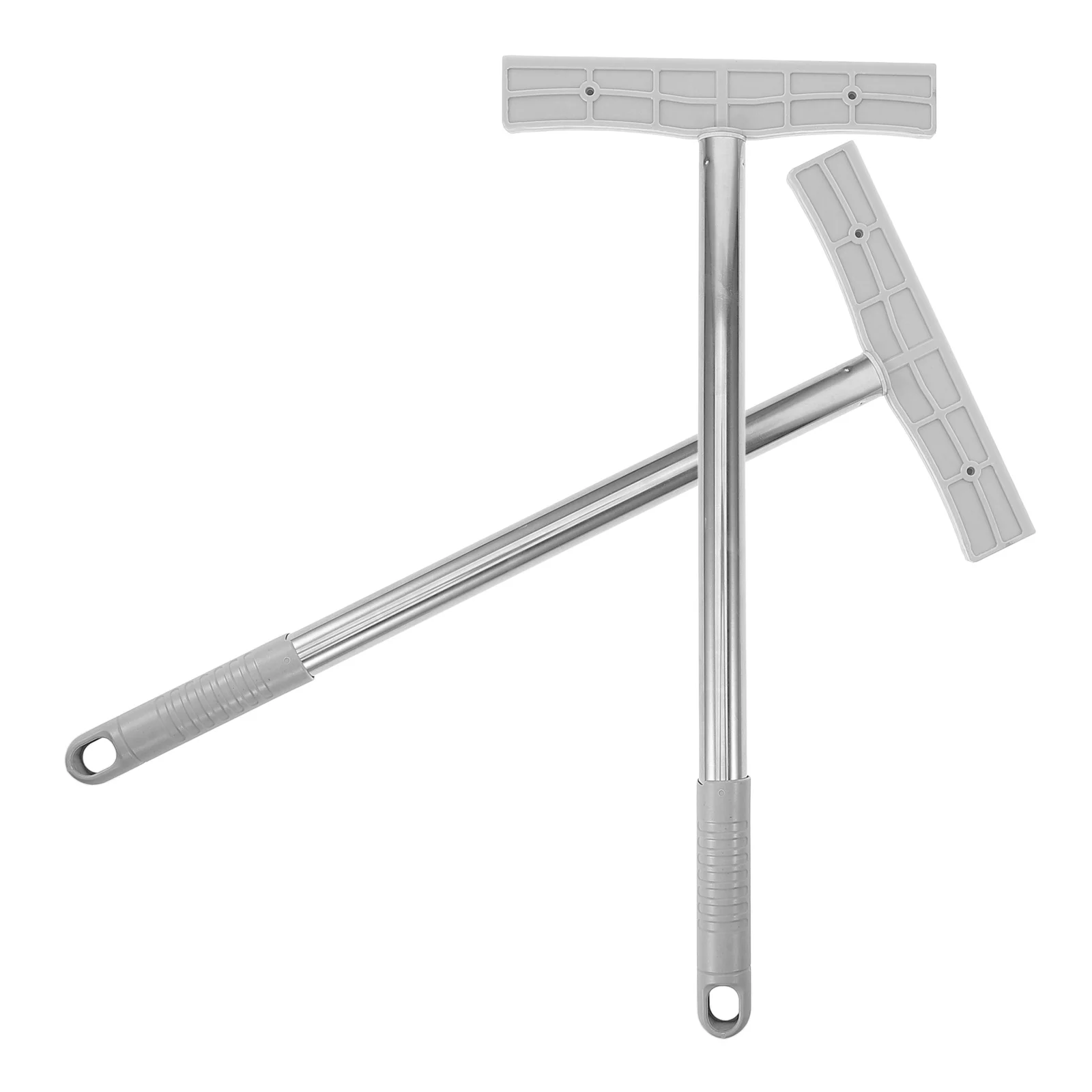 2Pcs Handheld Sign Rod Sports Meetings Exhibition Welcome Sign Holder Stainless Steel Sign Holder Rod