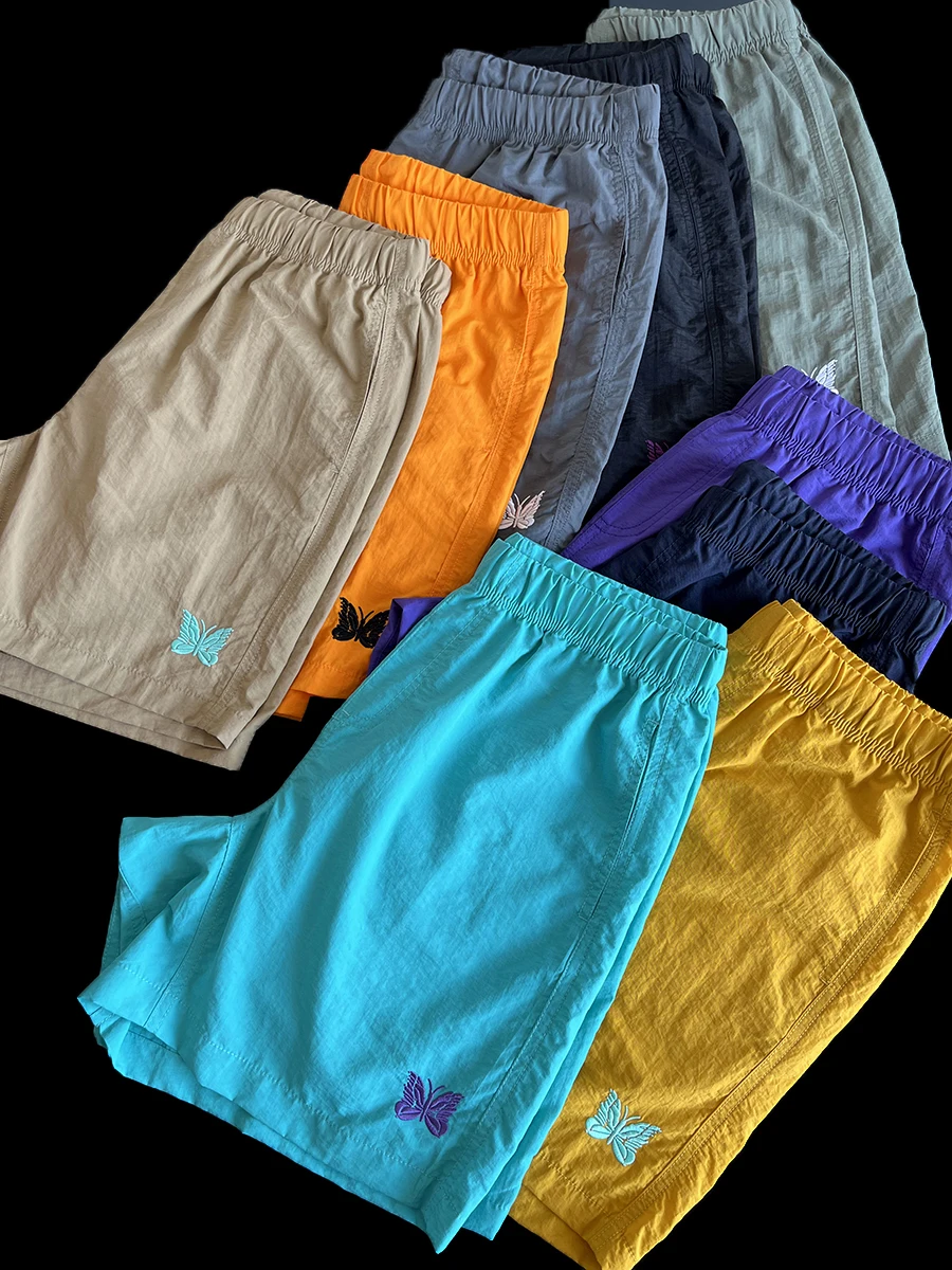 

9-Color Embroidery Qui-Dry Loose Beach ort Pants Youth Casual Cotton orts ex Summer Faion orts