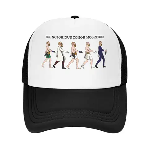Conor McGregor Funny Baseball Caps Mesh Hats Washable Fashion Adult Caps