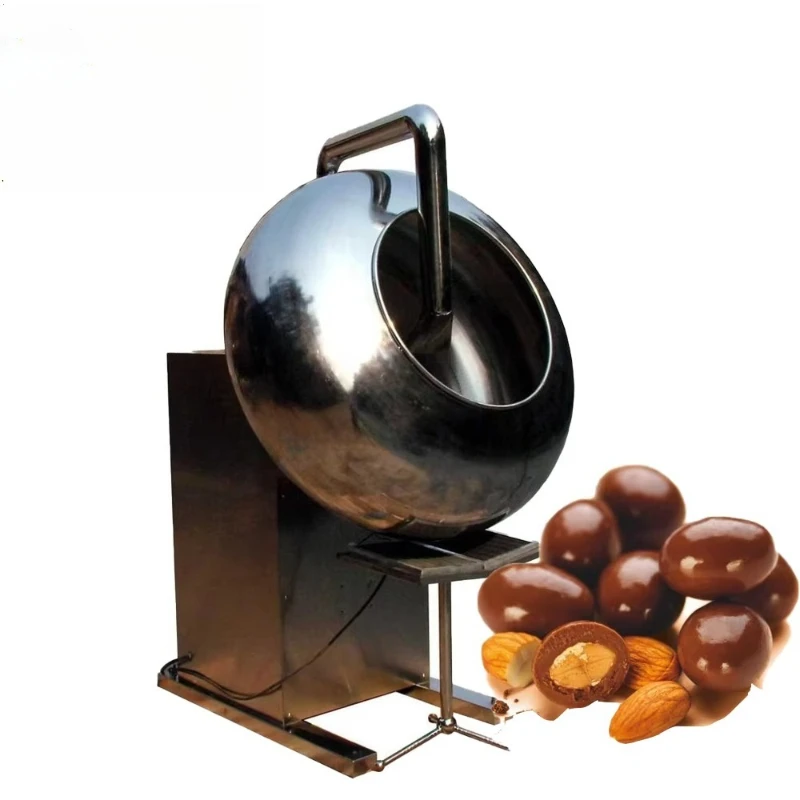 

Automatic Peanut Chocolate Candy Coating Pan Machine/Nut Candy Coating Polishing Machine