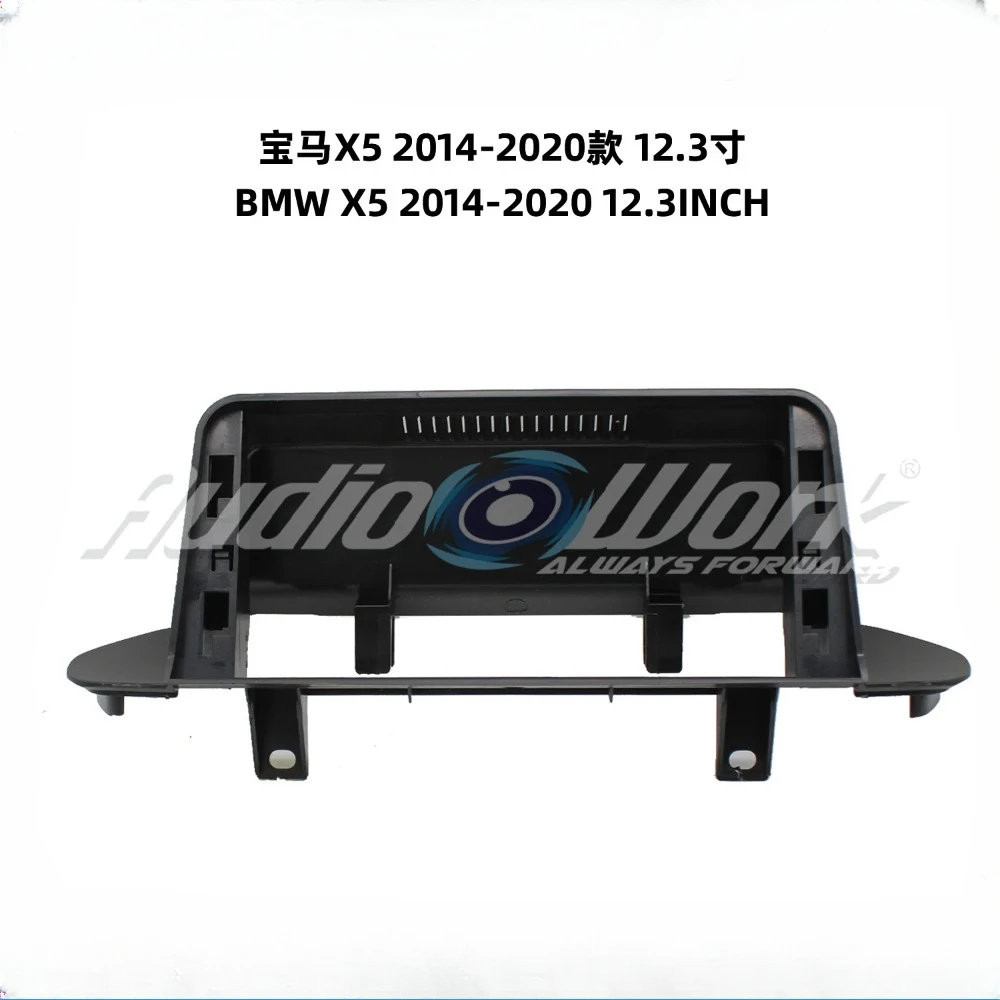 

12,3-дюймовая автомобильная рама, адаптер для фасции, Android-радио, комплект панели для крепления приборной панели, навигационная рамка для BMW X5 2014-2020 гг.