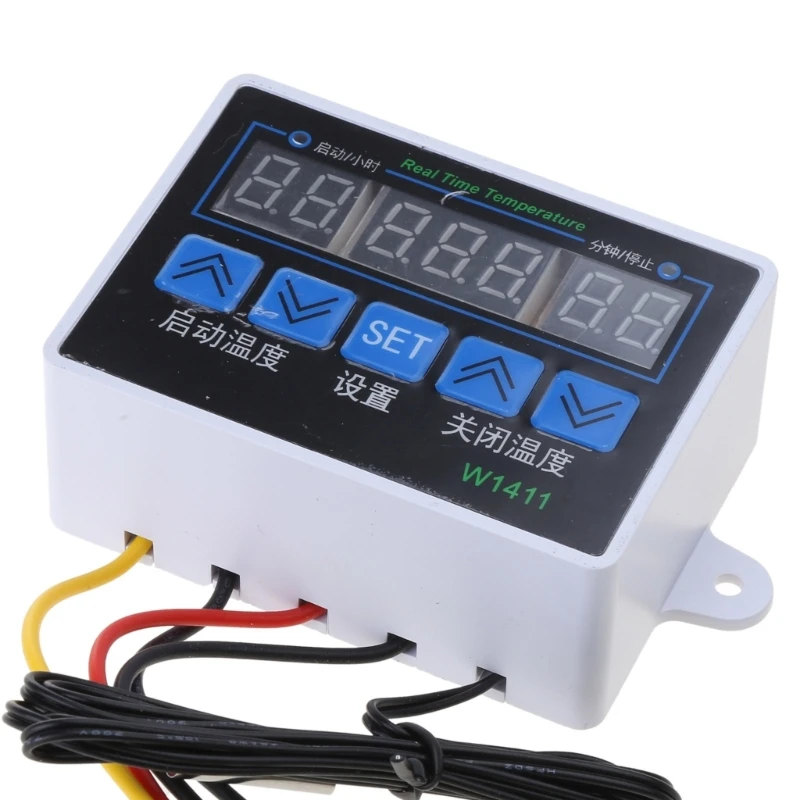 W88 12V/220V 10A Digitale LED Regolatore di Temperatura del Termostato Interruttore di Controllo del Sensore