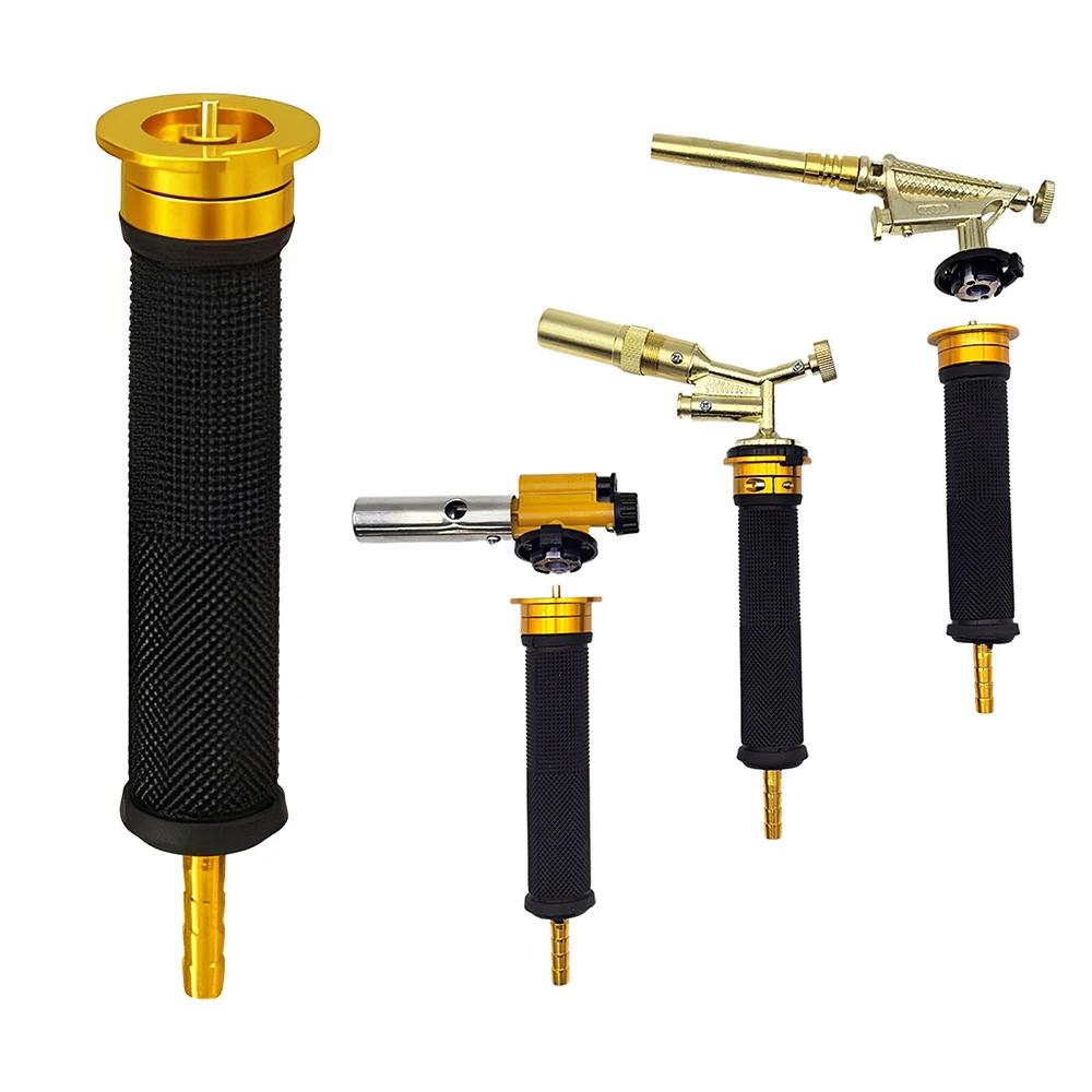 Universal Cartridge Blow Torch Handle Mapp En417 Gas Cylinder Adapters Extension Hose Welding Torch