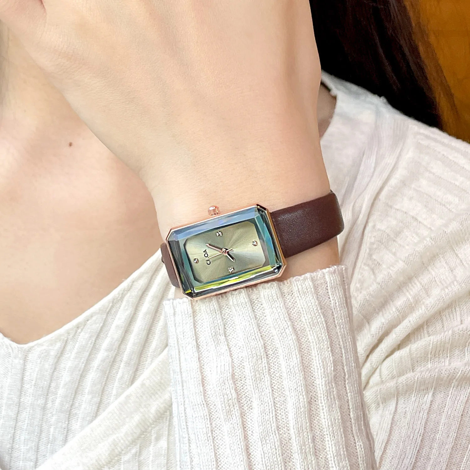 ساعة فنية ريترو للنساء، طراز عالي القيمة وأنيق، ساعة يد راقية من العلامة التجارية الجديدة لعام 2026، ساعات مميزة مختارة #2
