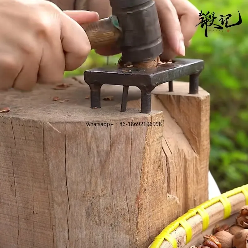Nut Knocking Artifact, Walnut, Hawaiian, Fruit Hard, Hammer, Shell Opener, Pier Artifact