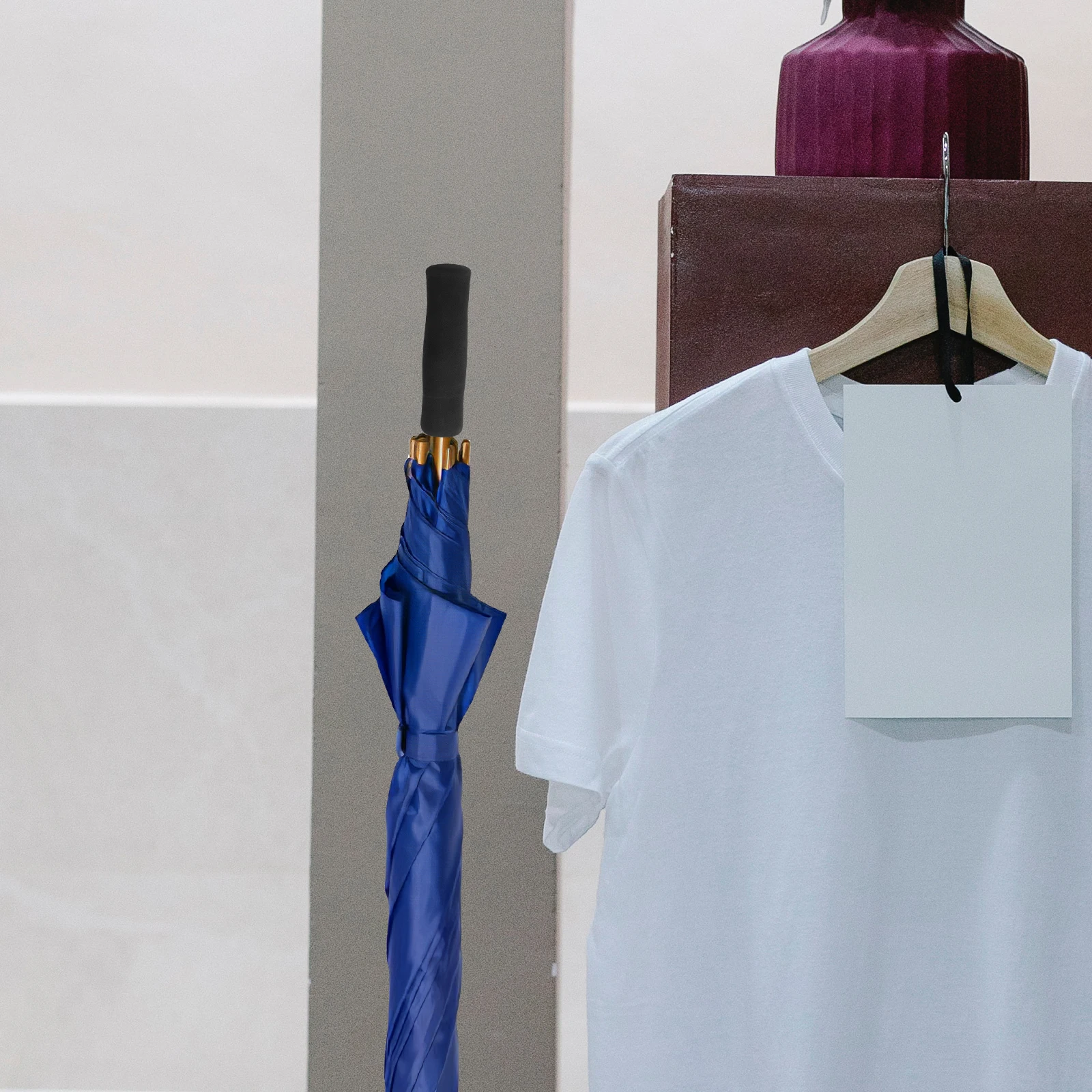 

2Pcs Umbrella Handle Replacement Durable Grip Stylish Modern Rainy Day Hikes Accessory Umbrella Handle Replacement