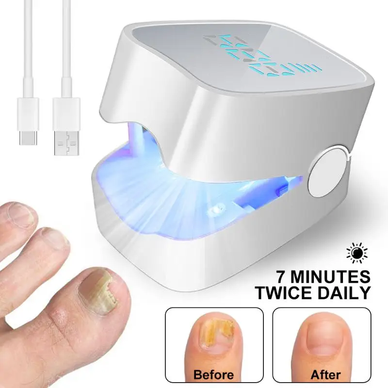 New Fungal Nail  Device Repair Nails Fungus Laser Assist Tool Onychomycosis Effectively Remove Cleaning Foot Nail Care Tool