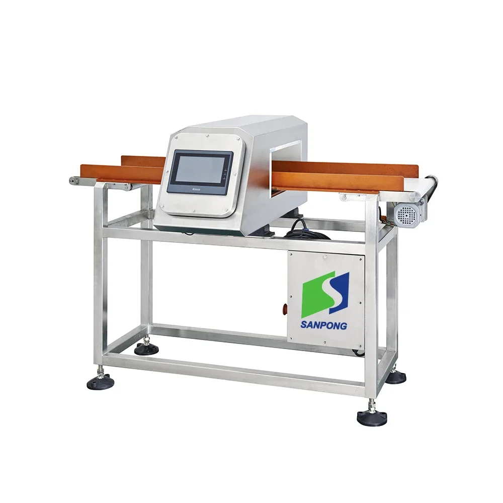 Automatic in conveyor belt metal detector with take-out function food metal detect machine