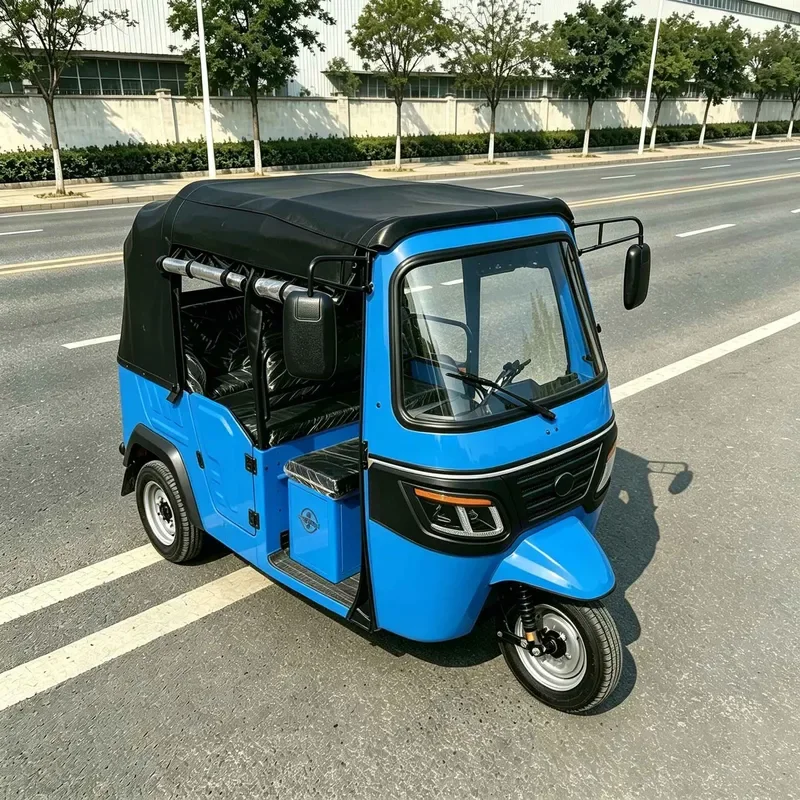 for Six Seat TUK TUK Passenger Car Export Shock Absorbing Vacuum Tire Resistant New Motorcycle