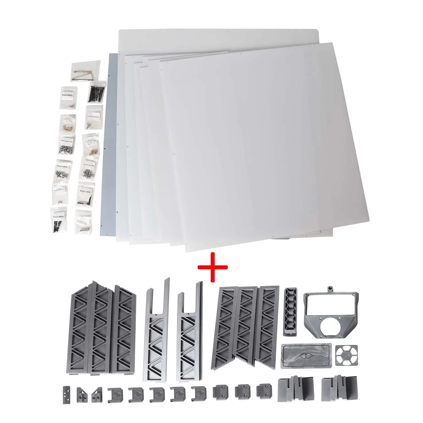 مجموعة أدوات الكمبيوتر الكاملة المتوافقة مع طابعة SV08 ثلاثية الأبعاد - أجزاء مطبوعة اختيارية PETG-CF