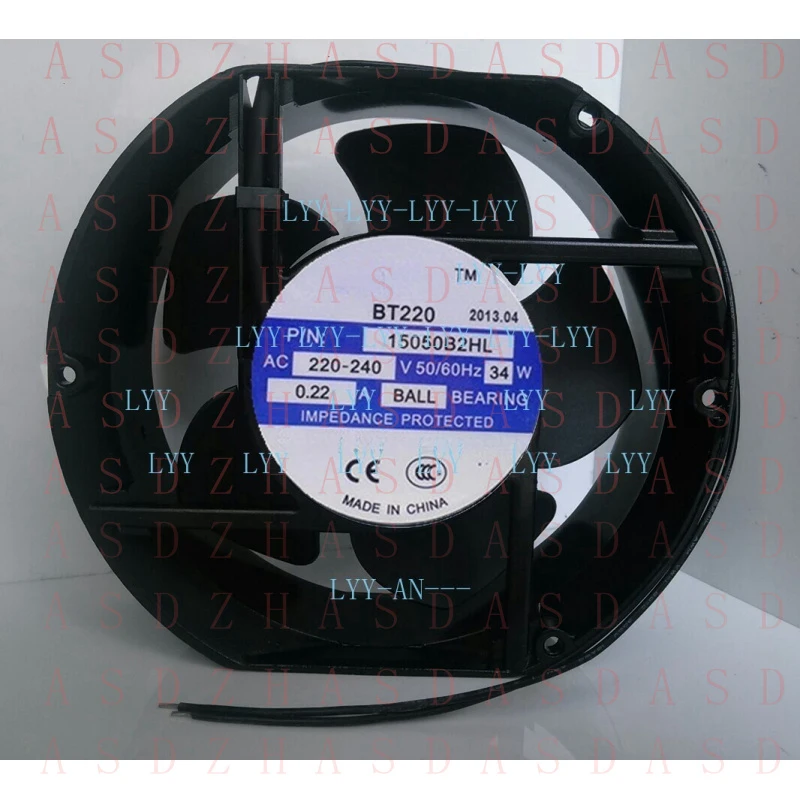 

Z 1 PCS FOR Maxair Fan BT220 BT15050B2HL AC 220-240v 34W 17251 17cm 2 wire