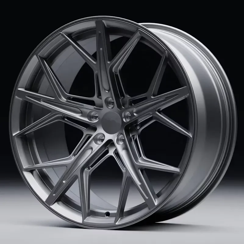 i New Design 16/17/18/19 Inch Forged Multi-Spoke T6061 Aluminum Alloy Wheel Silver Finish for Passenger Cars Customized Made