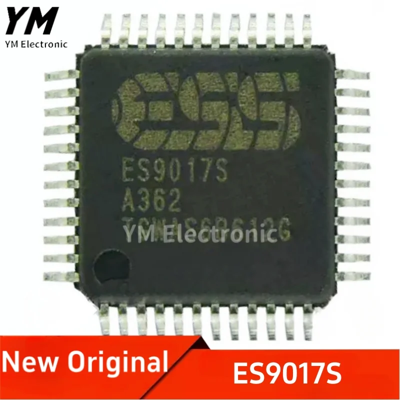 New Original ES9017S ES9017 LQFP48 8-channel 120dB audio DAC chip