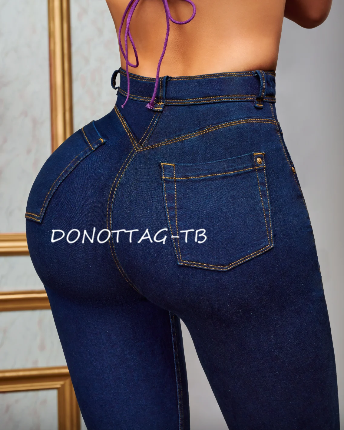 Butt Lift Jeans High Waist  Abdominal Button Design Perfect Curve Women Body Shaper Buttlifter Sexy Street Style  Y2K