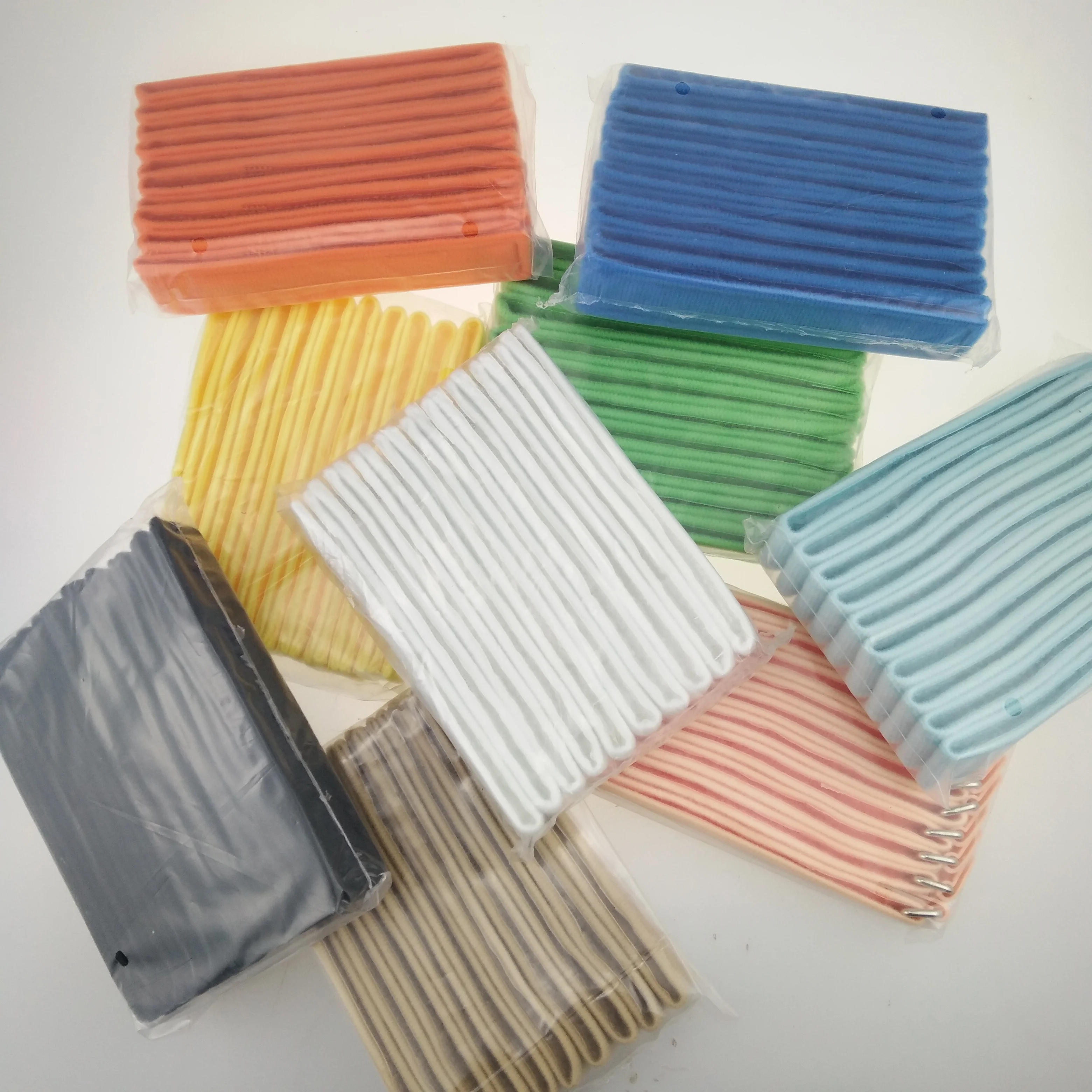 Set of cloth Velcro Soft and thin hook Velcro  Pass security testing Simple Nylon and polyester blend Textile accessories CV-002