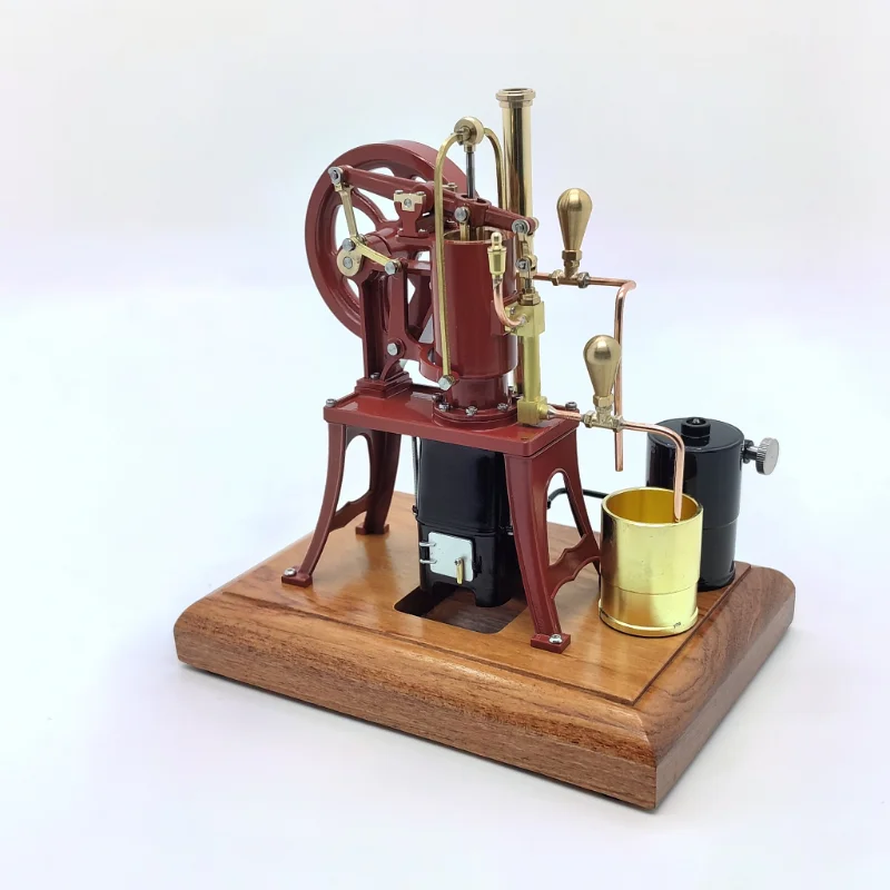 Stirling Engine Model Toys Exquisite Mini Version Hot Air Mercury Engine Model Copper Stainless Steel Engine Model Toys