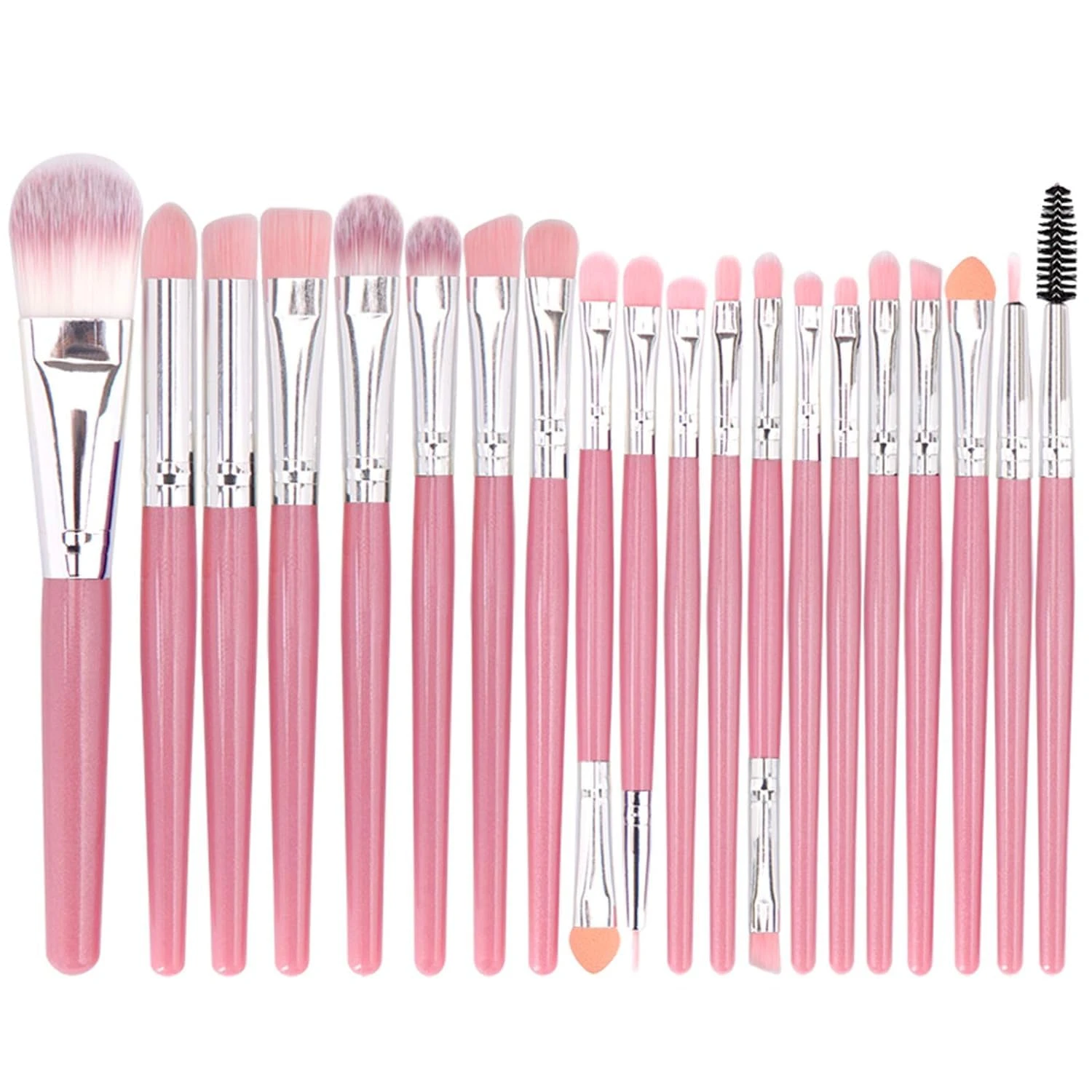 Enhance your beauty routine today with this exquisite, luxurious, and professional 20-piece high-quality makeup brush set. Perfe