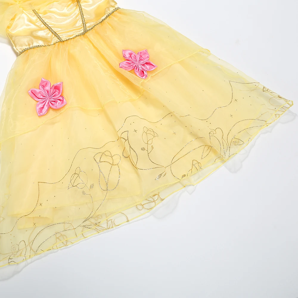 Mädchen Halloween Cosplay Kostüm Prinzessinnenkleid Geburtstagsgeschenk Vestidos Karnevalsparty Kinderkleid – Detail 6