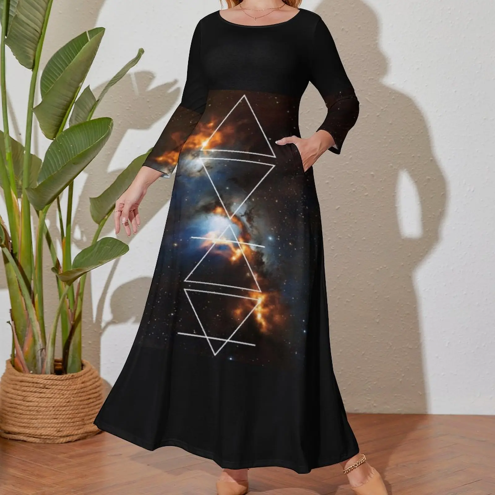 Vestido manga comprida com 4 elementos, Prom Dresses, Roupas de verão, Prom Dresses