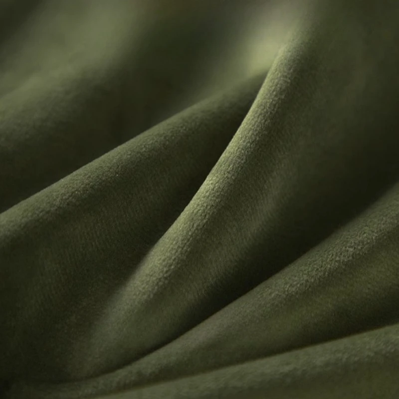 Velvet Dark Green King Bed Frame - Stylish & Modern Design - Image 4