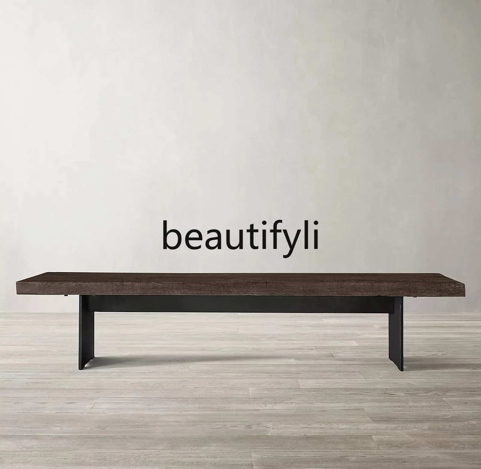 Solid Wood Furniture Italian Minimalist Coffee Table American Country Vintage Tea Table Modern Minimalist Tea Table