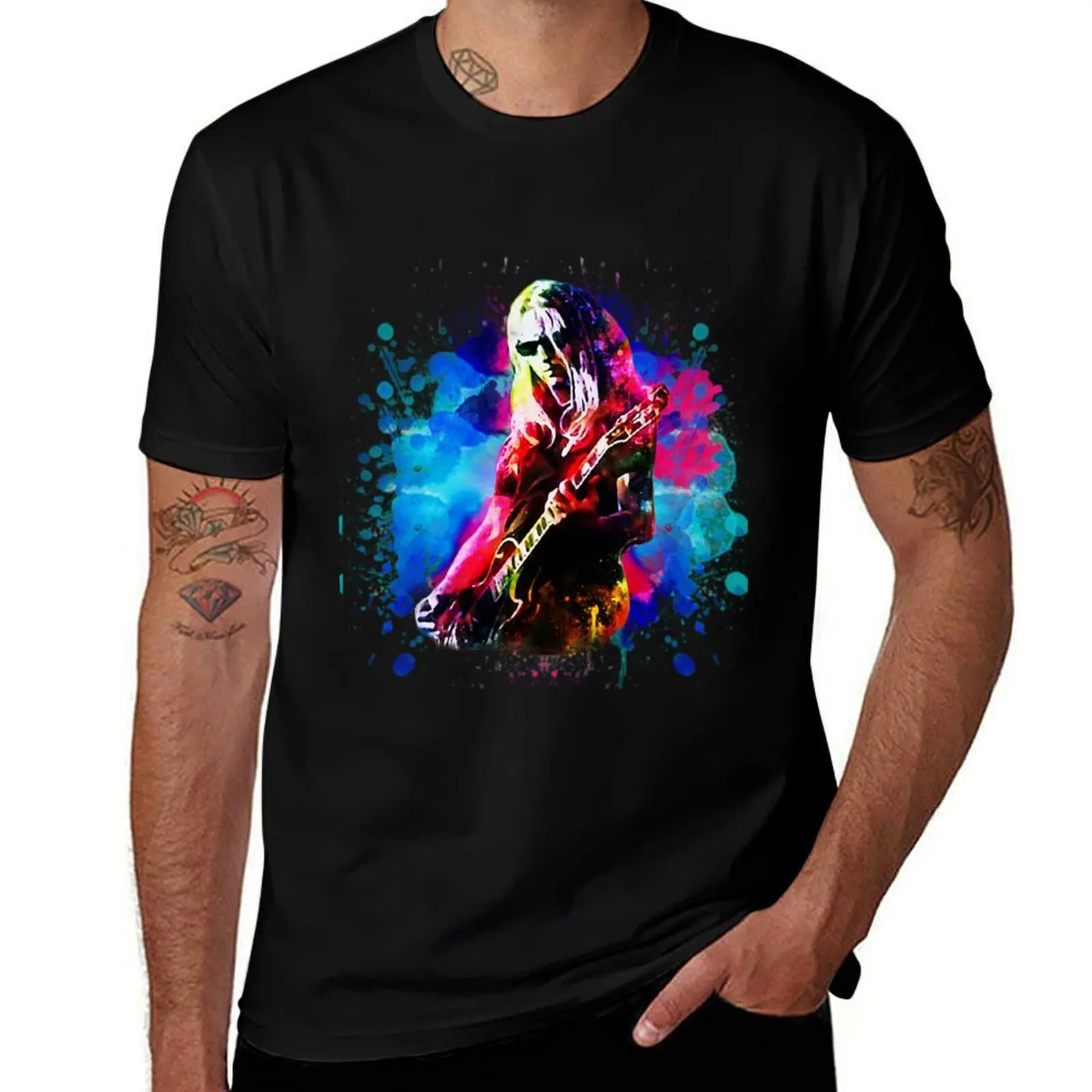 

Jerry Cantrell T-Shirt Summer Casual Loose T-Shirt