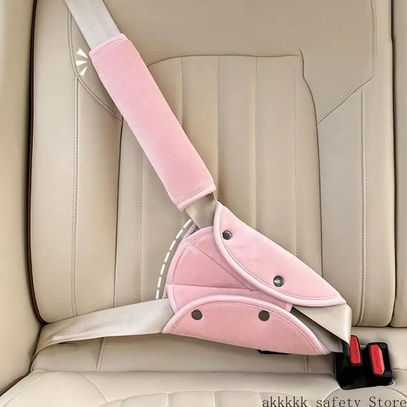 تضيف وسادة الكتف لحزام أمان السيارة للأطفال من XXFF لمسة من المرح والأمان إلى أي سيارة داخلية مناسبة للتنقلات اليومية #1