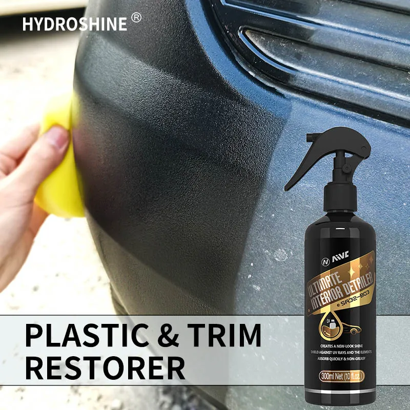 

Plastic Restorer Interior Detailer Car Leather Renovator Polish Cleaner Conditioner Coating Agent Quick Coat for Auto Protect