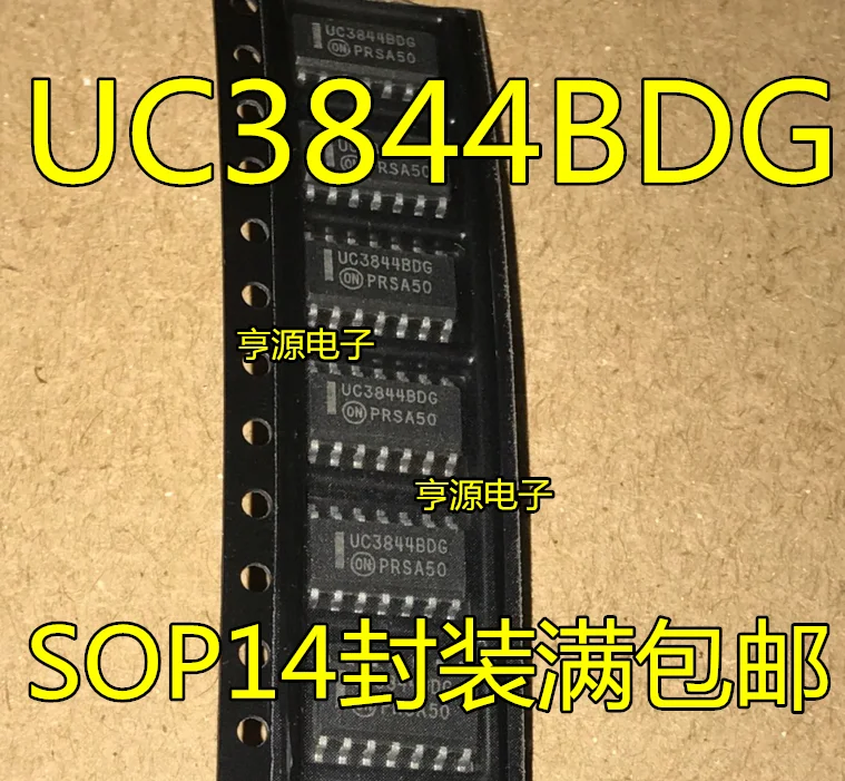 

10 шт. новый оригинальный UC3844B UC3844BDG UC3844BDR2G SOP-14