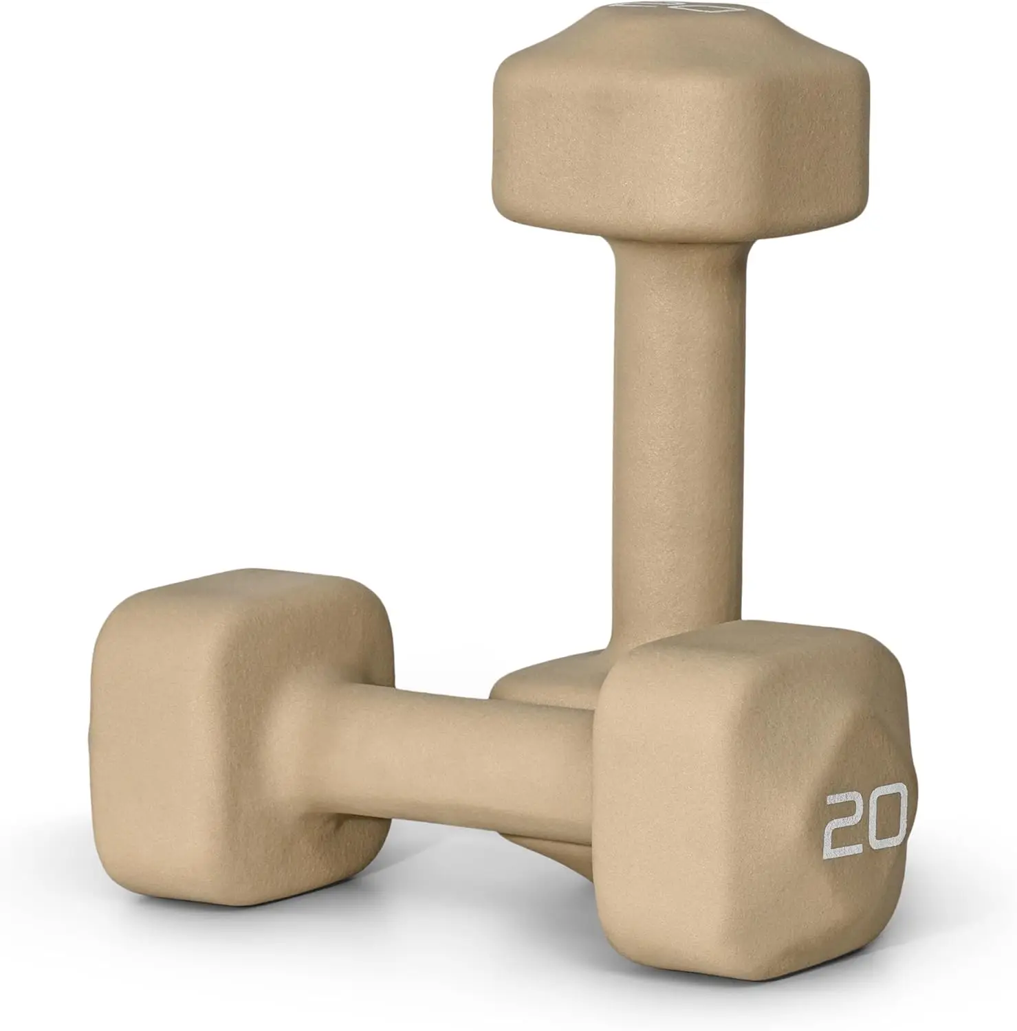 

Anti-Roll Square Dumbbell Pairs with Neoprene Grip | Multiple Weight Options for Home Workouts