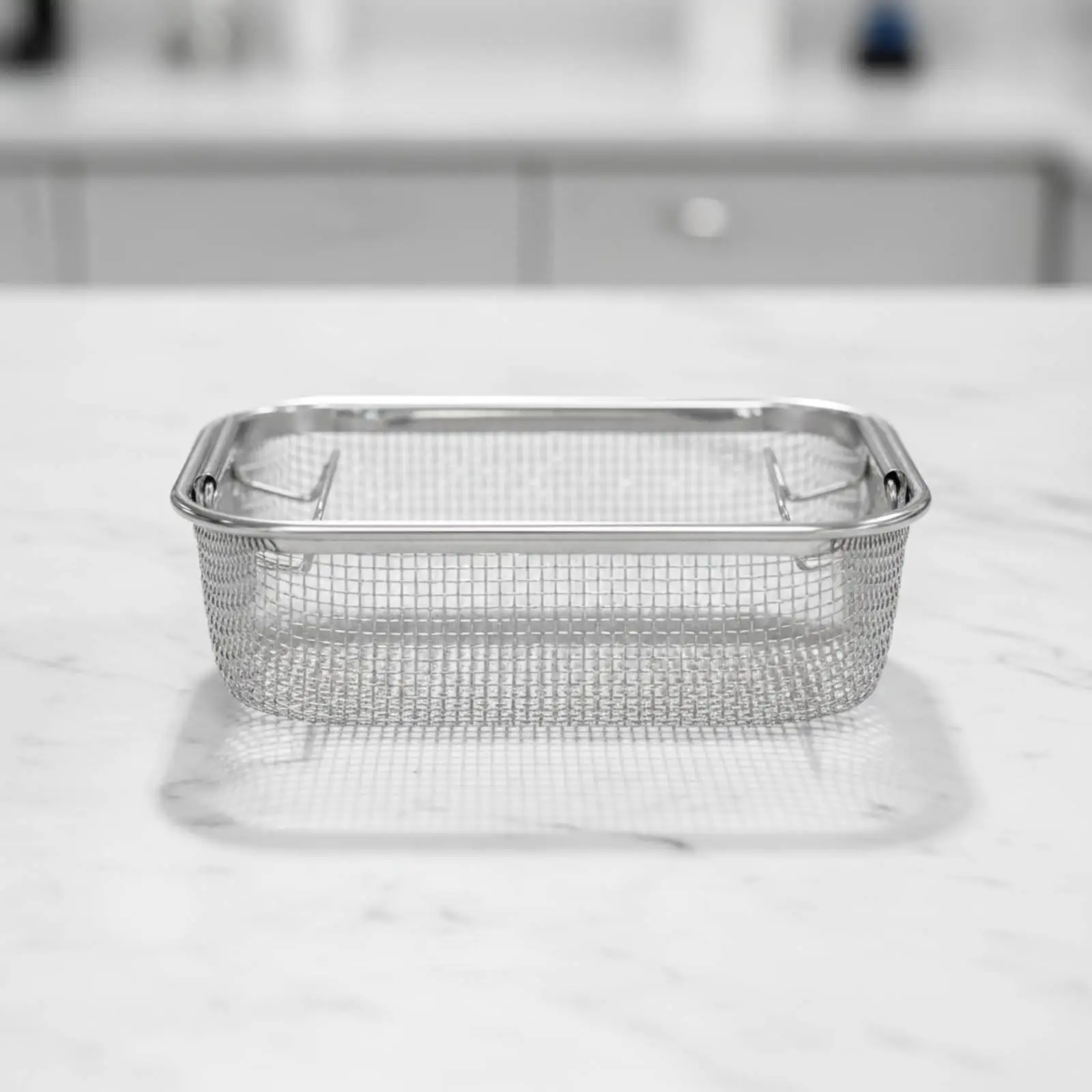 Sturdy Mesh Cleaning Basket Stainless Steel Jewelry Silver Clean Tool Organizer for Holding Small Silver Items