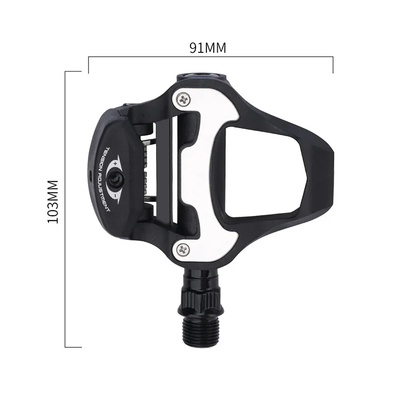 MEROCA Bike Pedal SPD Cleat Nylon Bearing Clipless High Quality For Keo Self-locking Professional Road Bicycle Pedals