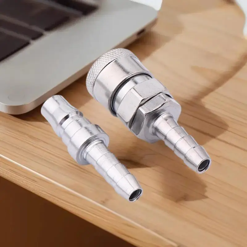 2Pcs Pneumatic Fitting Euro Type SH20 PH20 Quick Coupling Connector Coupler For 8mm Tube Compressor Accessories