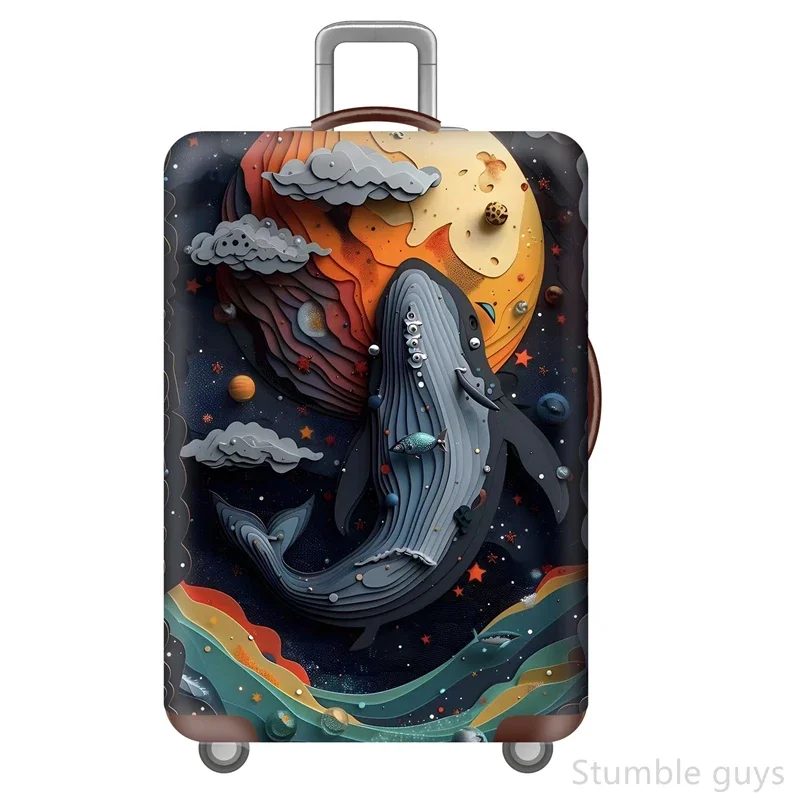

Protective Elastic Suitcase Sleeve Dustproof Durable Anti-Scratch Luggage Cover Must-Have For Airline Travel 18-32 Inch