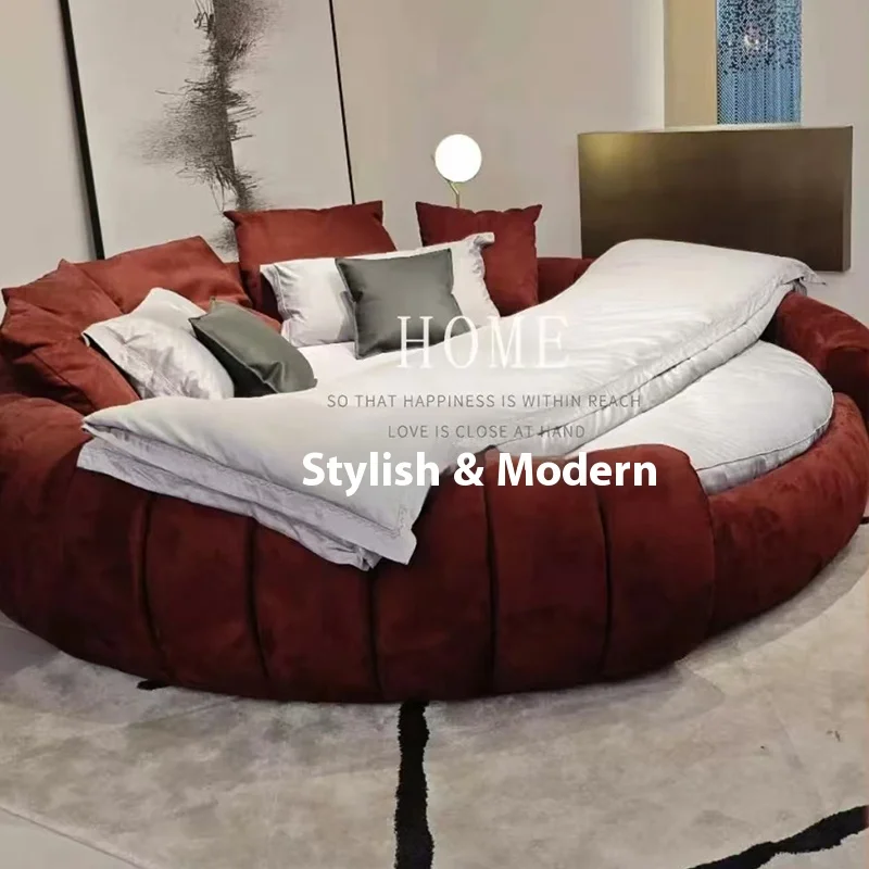 *2.2 m Double  Designer Extremely Simple Modern    Double 2.2 m Italian Luxury