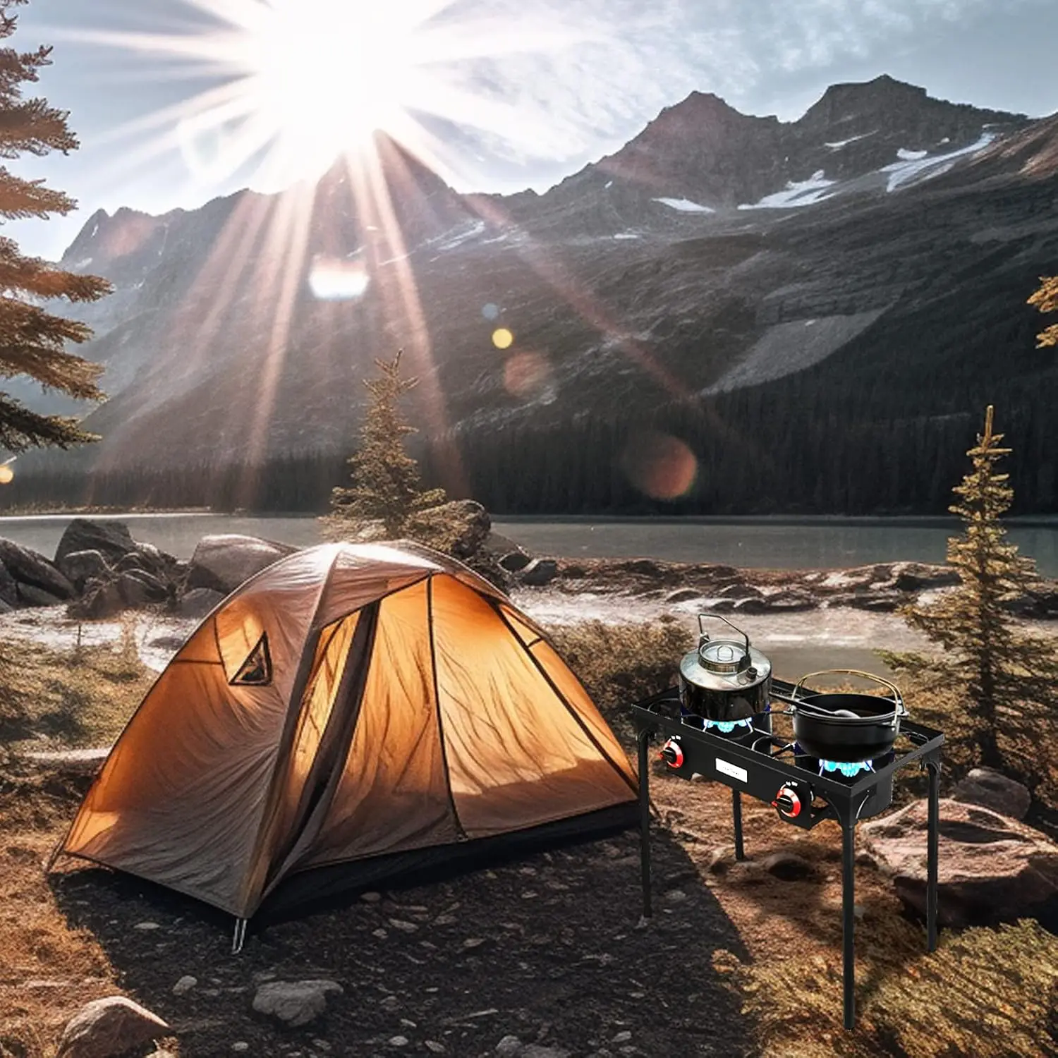 Пропан Газ 20 PSIG Регулятор высокого давления Открытый Кемпинг Табор Сад Барбекю Гриль Печь Пальник