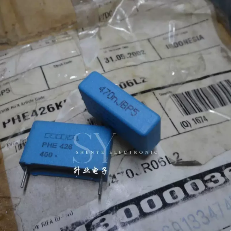 10pcs-100pcs Swedish RIFA PHE426 0.47uf/400v 470nf u47 474 brand new film capacitor 22MM