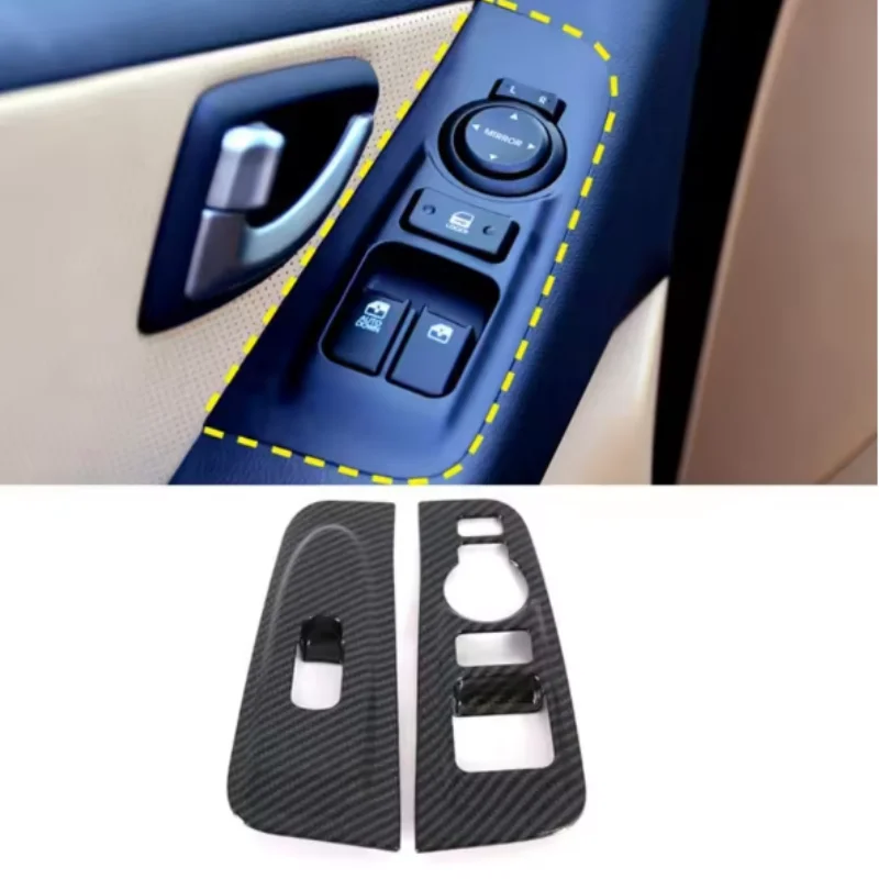 

LHD RHD For Hyundai Grand Starex H-1 i800 2018 - 2020 Window Switch Panel Cover Trim Air Condition Frame Sticker Accessories